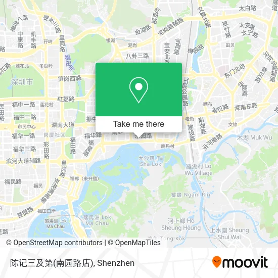 陈记三及第(南园路店) map