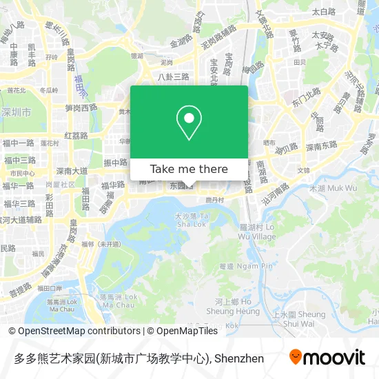 多多熊艺术家园(新城市广场教学中心) map