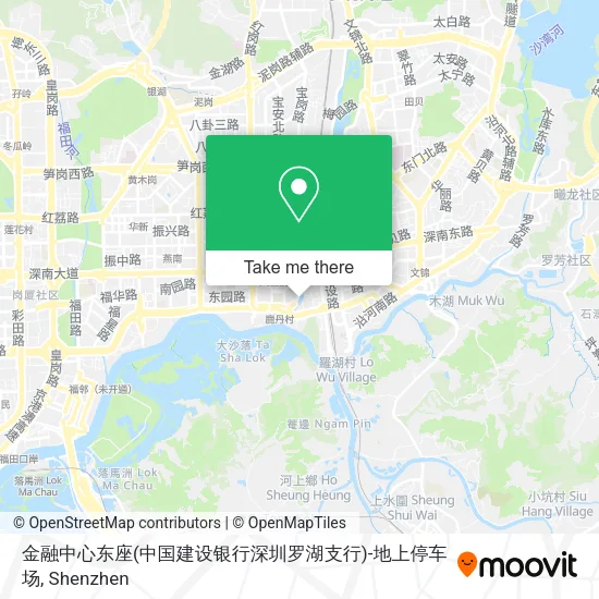 金融中心东座(中国建设银行深圳罗湖支行)-地上停车场 map