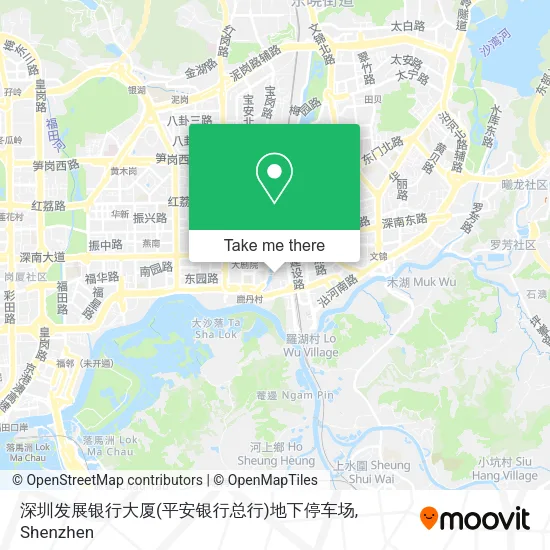 深圳发展银行大厦(平安银行总行)地下停车场 map