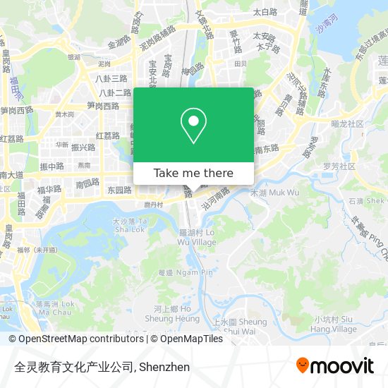 全灵教育文化产业公司 map
