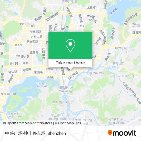 中盛广场-地上停车场 map