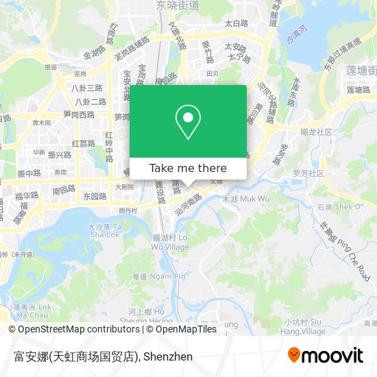富安娜(天虹商场国贸店) map