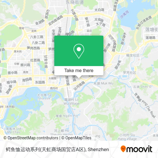 鳄鱼恤运动系列(天虹商场国贸店A区) map