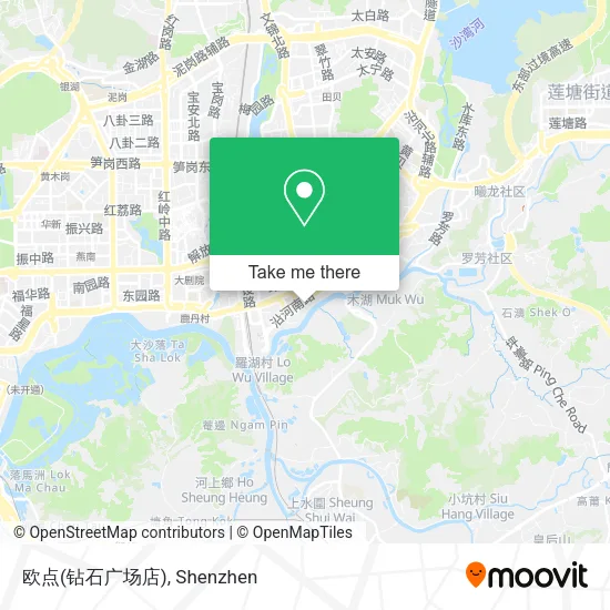 欧点(钻石广场店) map