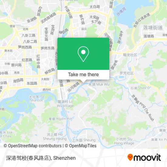深港驾校(春风路店) map