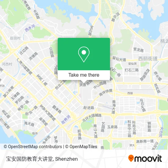 宝安国防教育大讲堂 map