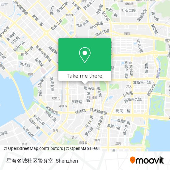 星海名城社区警务室 map