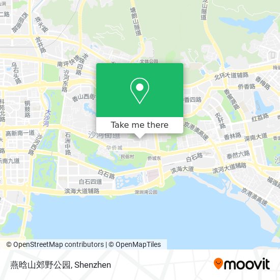 燕晗山郊野公园 map