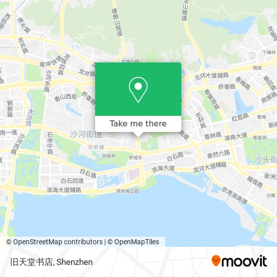 旧天堂书店 map