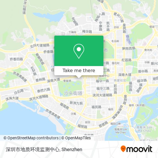 深圳市地质环境监测中心 map