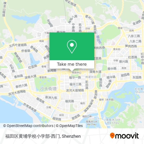 福田区黄埔学校小学部-西门 map