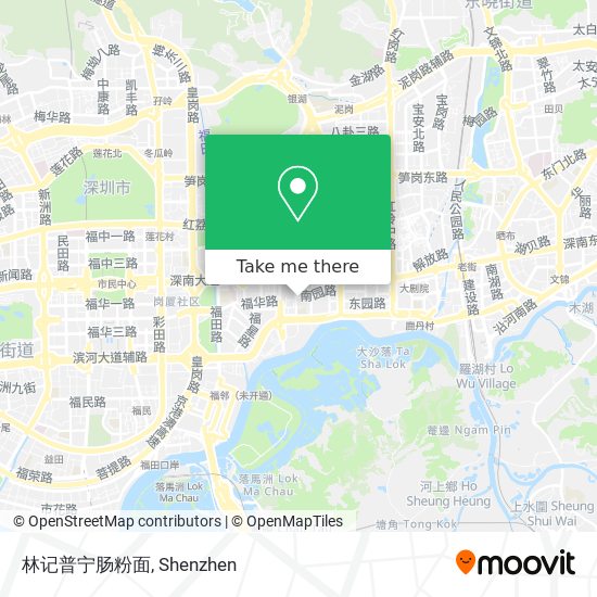 林记普宁肠粉面 map