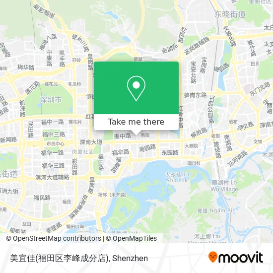 美宜佳(福田区李峰成分店) map