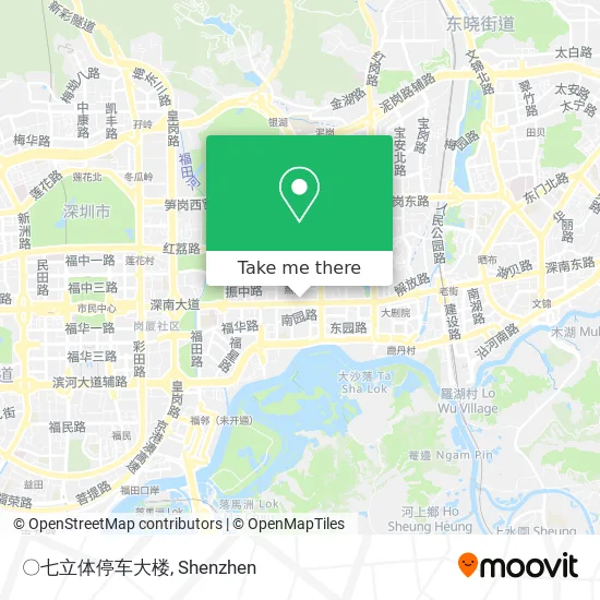 〇七立体停车大楼 map