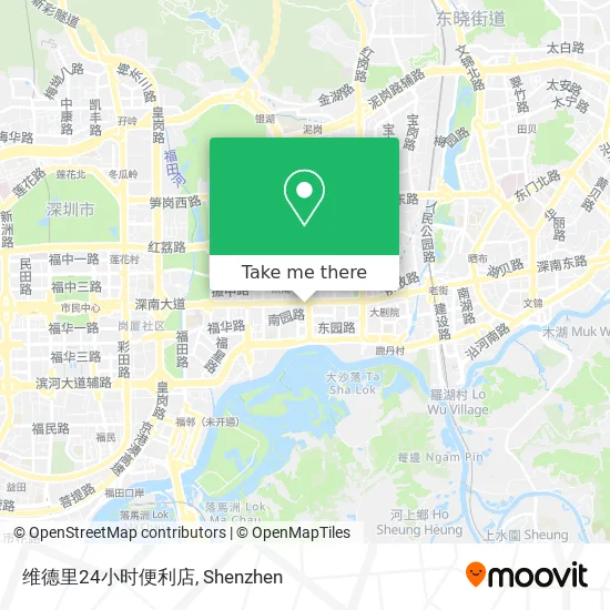 维德里24小时便利店 map