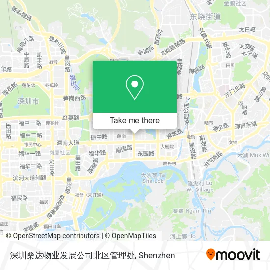 深圳桑达物业发展公司北区管理处 map