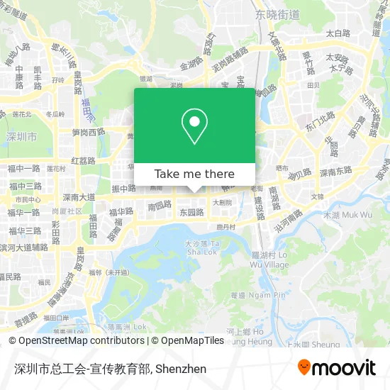 深圳市总工会-宣传教育部 map