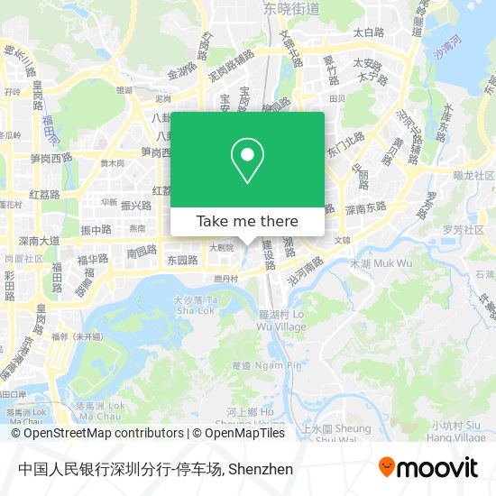 中国人民银行深圳分行-停车场 map