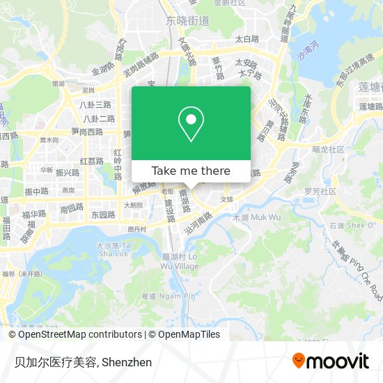 贝加尔医疗美容 map
