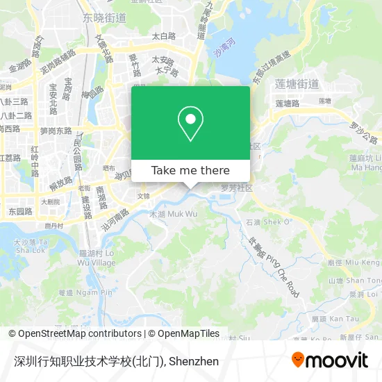 深圳行知职业技术学校(北门) map