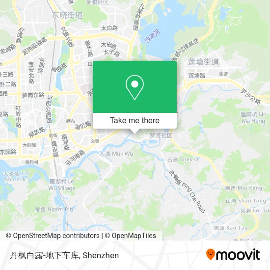 丹枫白露-地下车库 map