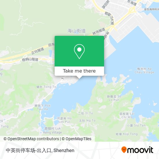 中英街停车场-出入口 map