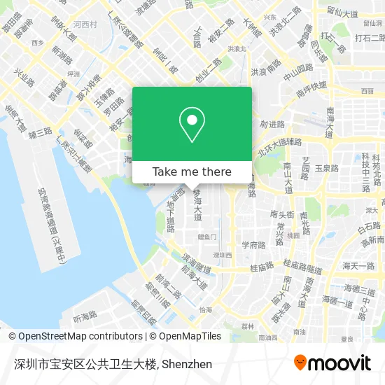 深圳市宝安区公共卫生大楼 map