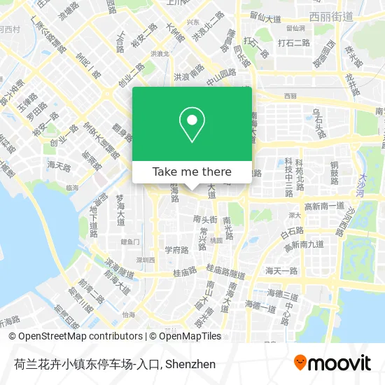 荷兰花卉小镇东停车场-入口 map