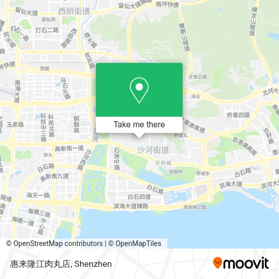 惠来隆江肉丸店 map