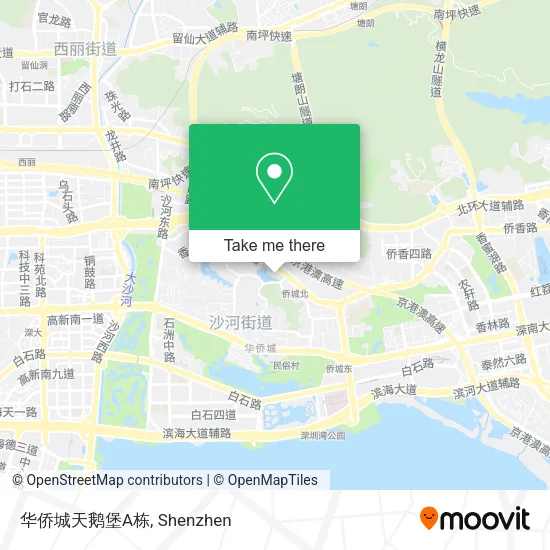 华侨城天鹅堡A栋 map