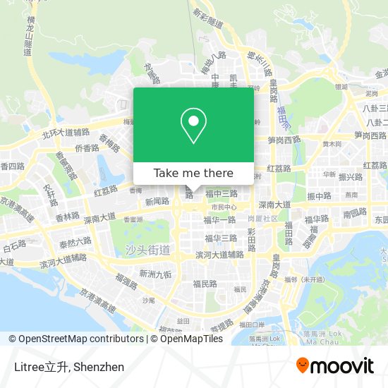 Litree立升 map