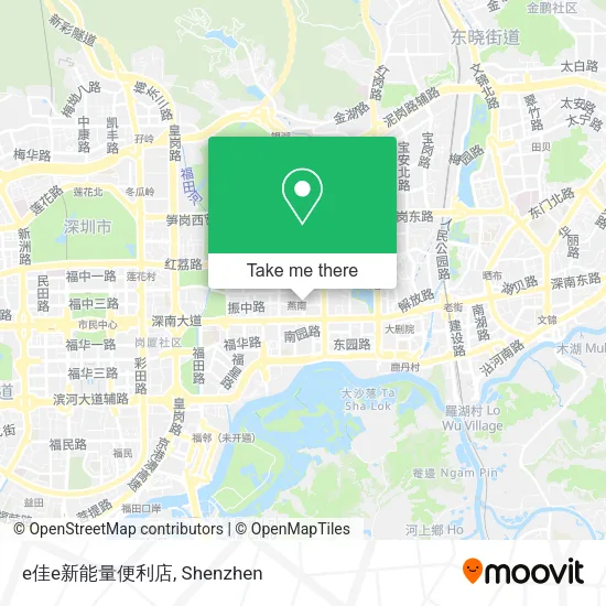 e佳e新能量便利店 map