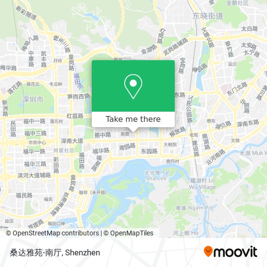 桑达雅苑-南厅 map