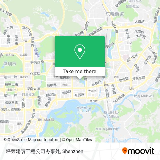 坪荣建筑工程公司办事处 map