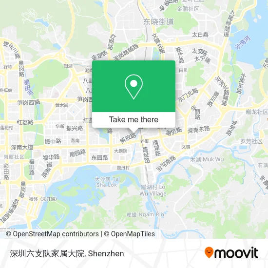 深圳六支队家属大院 map