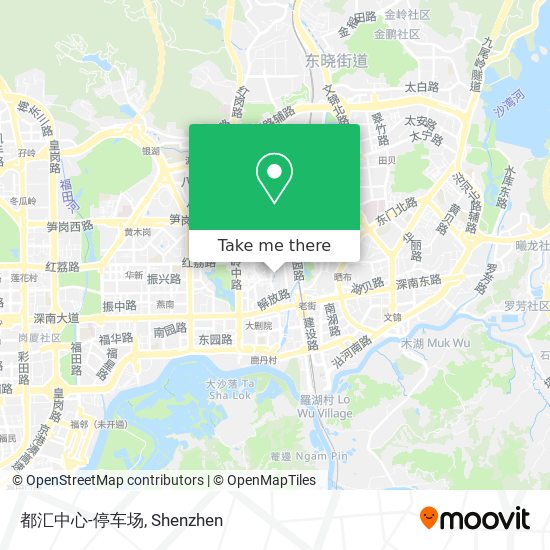 都汇中心-停车场 map