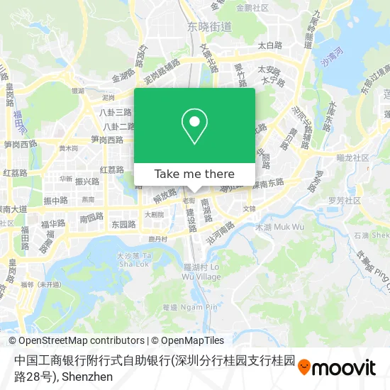 中国工商银行附行式自助银行(深圳分行桂园支行桂园路28号) map