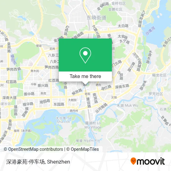 深港豪苑-停车场 map