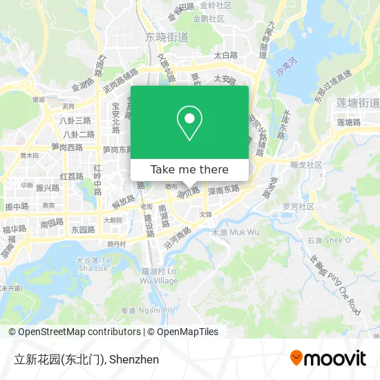 立新花园(东北门) map
