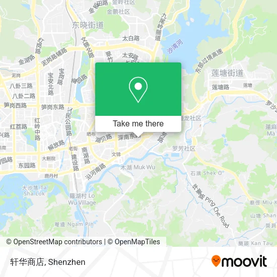 轩华商店 map