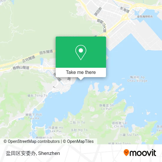 盐田区安委办 map