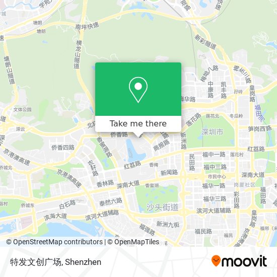 特发文创广场 map
