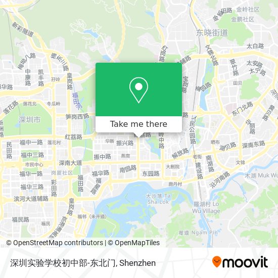 深圳实验学校初中部-东北门 map