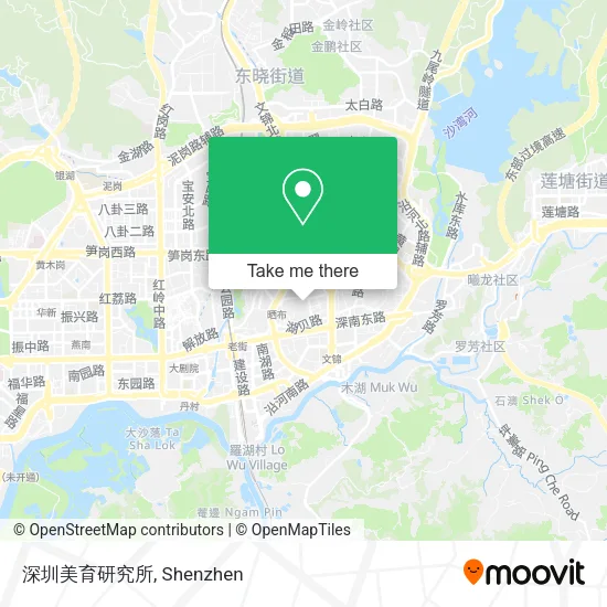 深圳美育研究所 map