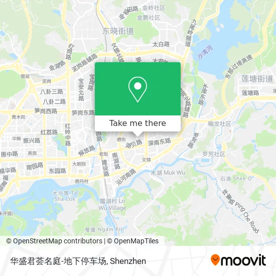 华盛君荟名庭-地下停车场 map