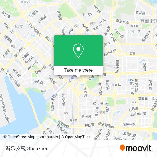 新乐公寓 map
