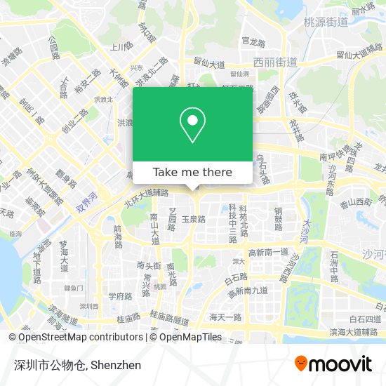 深圳市公物仓 map
