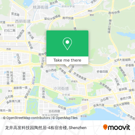 龙井高发科技园陶然居-4栋宿舍楼 map