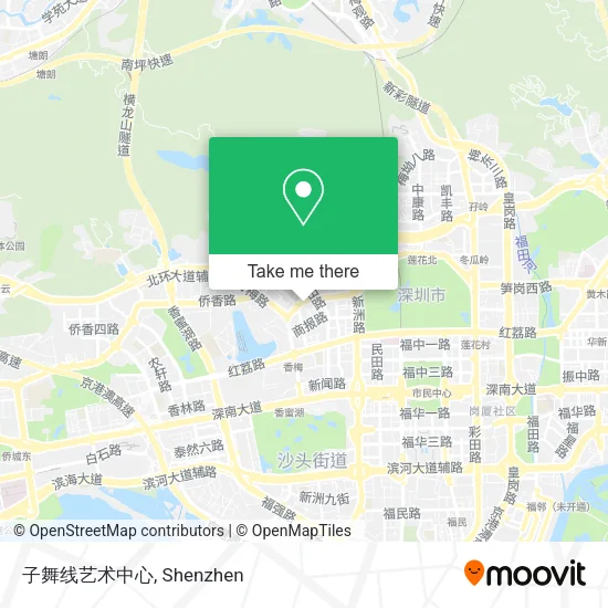 子舞线艺术中心 map